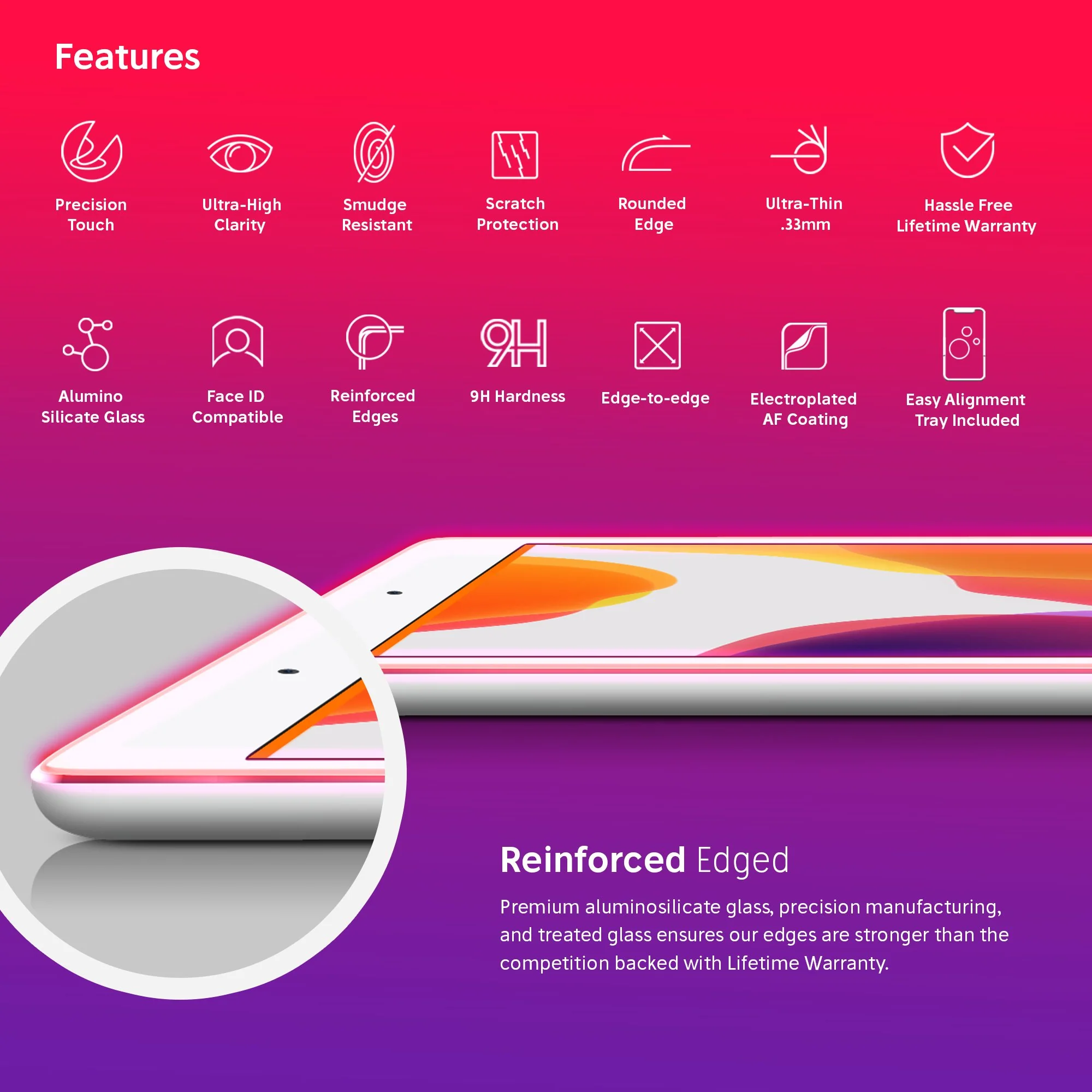 NanoArmour for 10.2-inch iPad 7 Screen Protector - Image 3