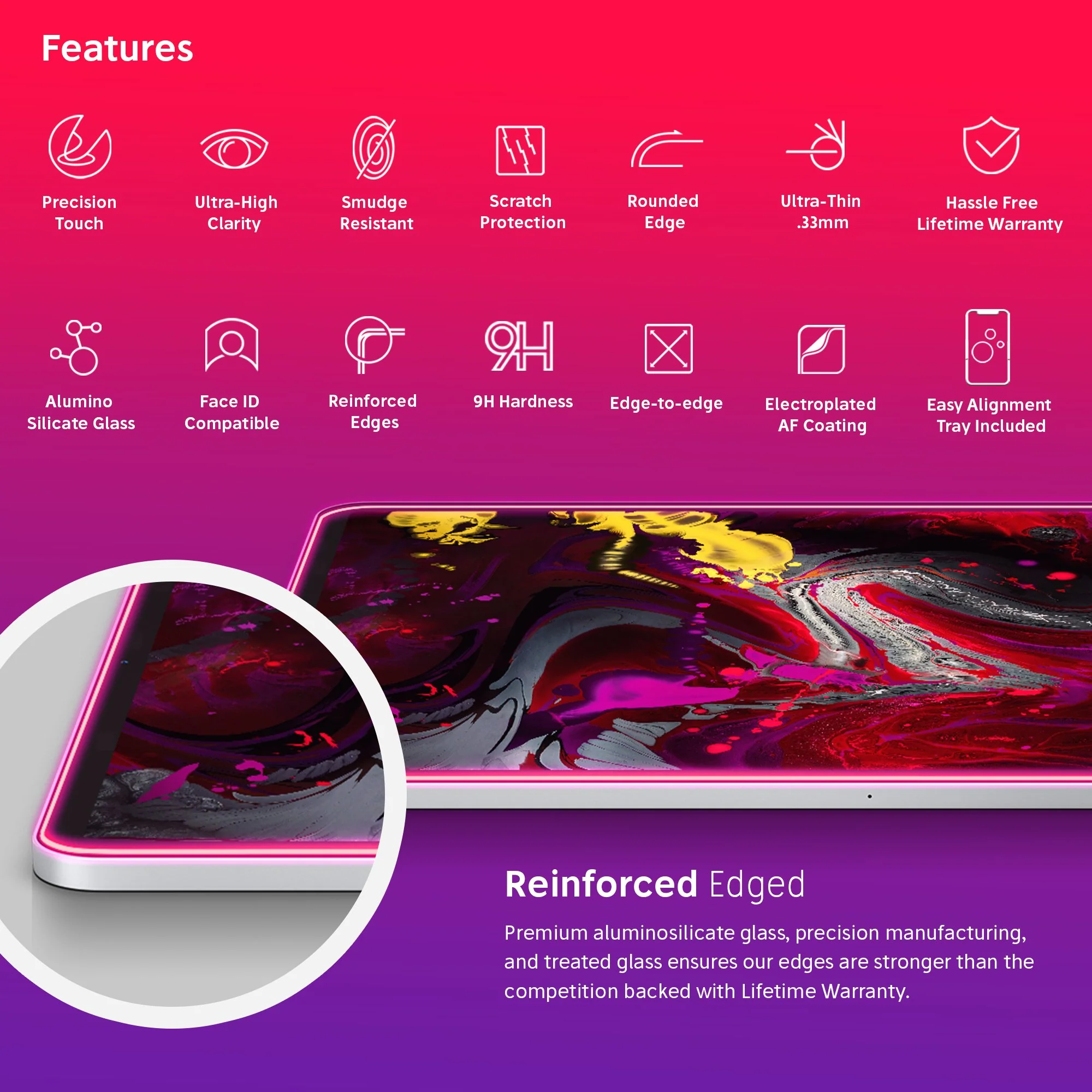 NanoArmour for 11-inch iPad Pro Screen Protector 2018-2020 - Image 4