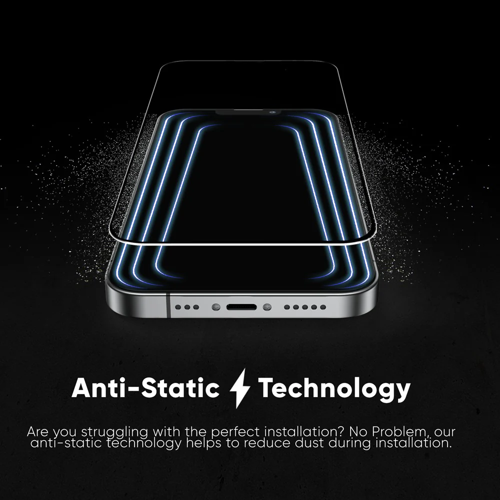 NanoArmour ONETIME MAX Matte Anti-Glare PolarSpectra – iPhone 16 Series - Image 6