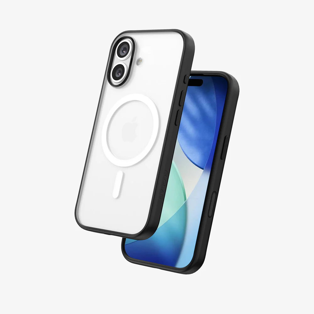 FLOLAB Surtect Tri-Fusion MagSafe Compatible Case – iPhone 17 Series (Black Frost White Ring) - Image 7