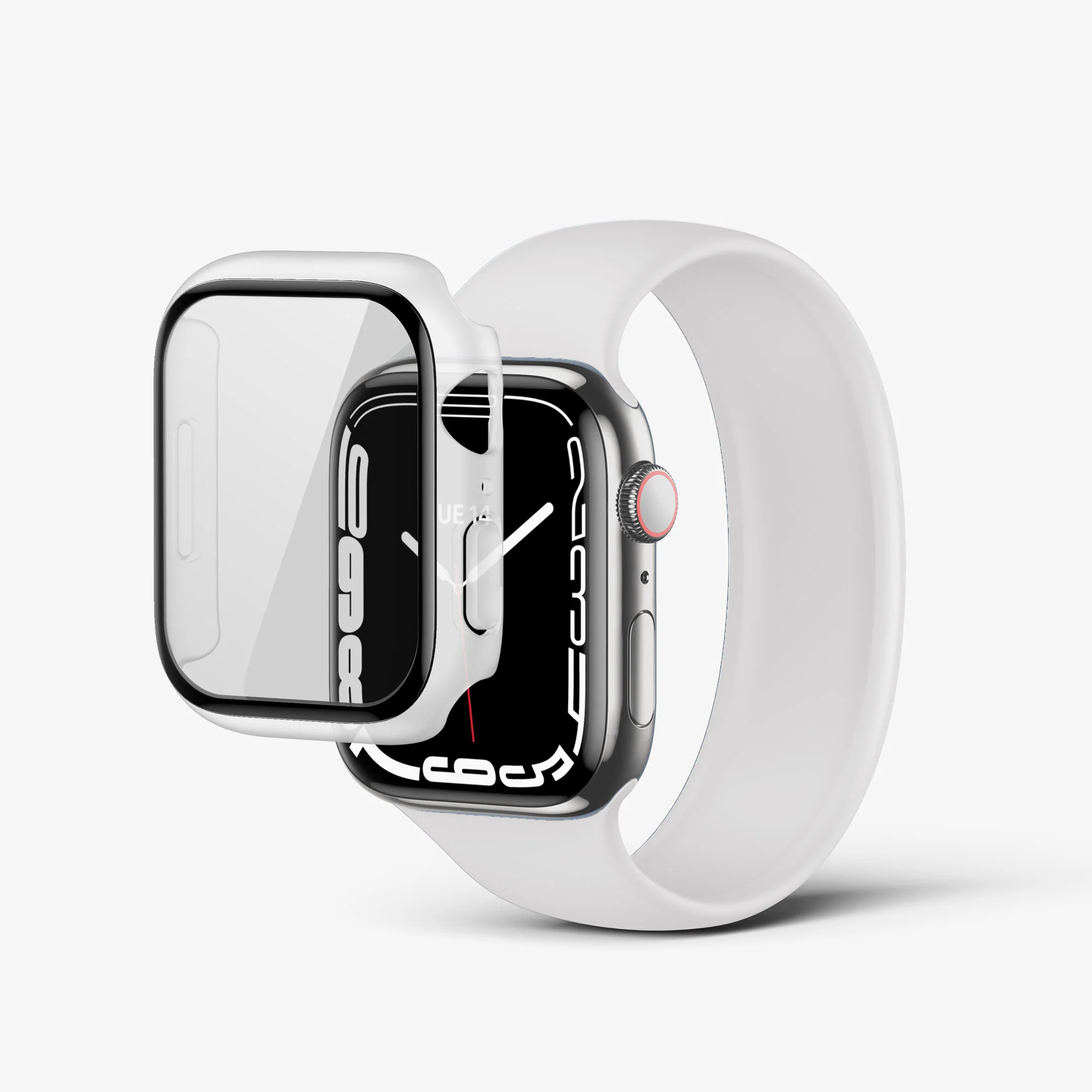 NanoArmour for Apple Watch Bumper + Glass Hybrid Case - Image 4