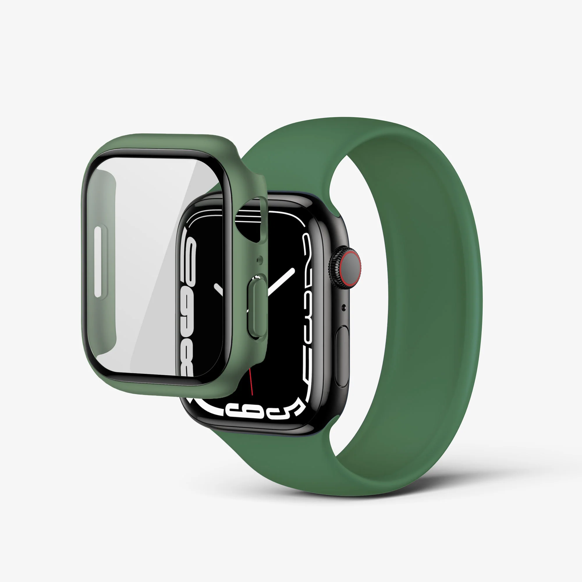 NanoArmour for Apple Watch Bumper + Glass Hybrid Case - Image 6