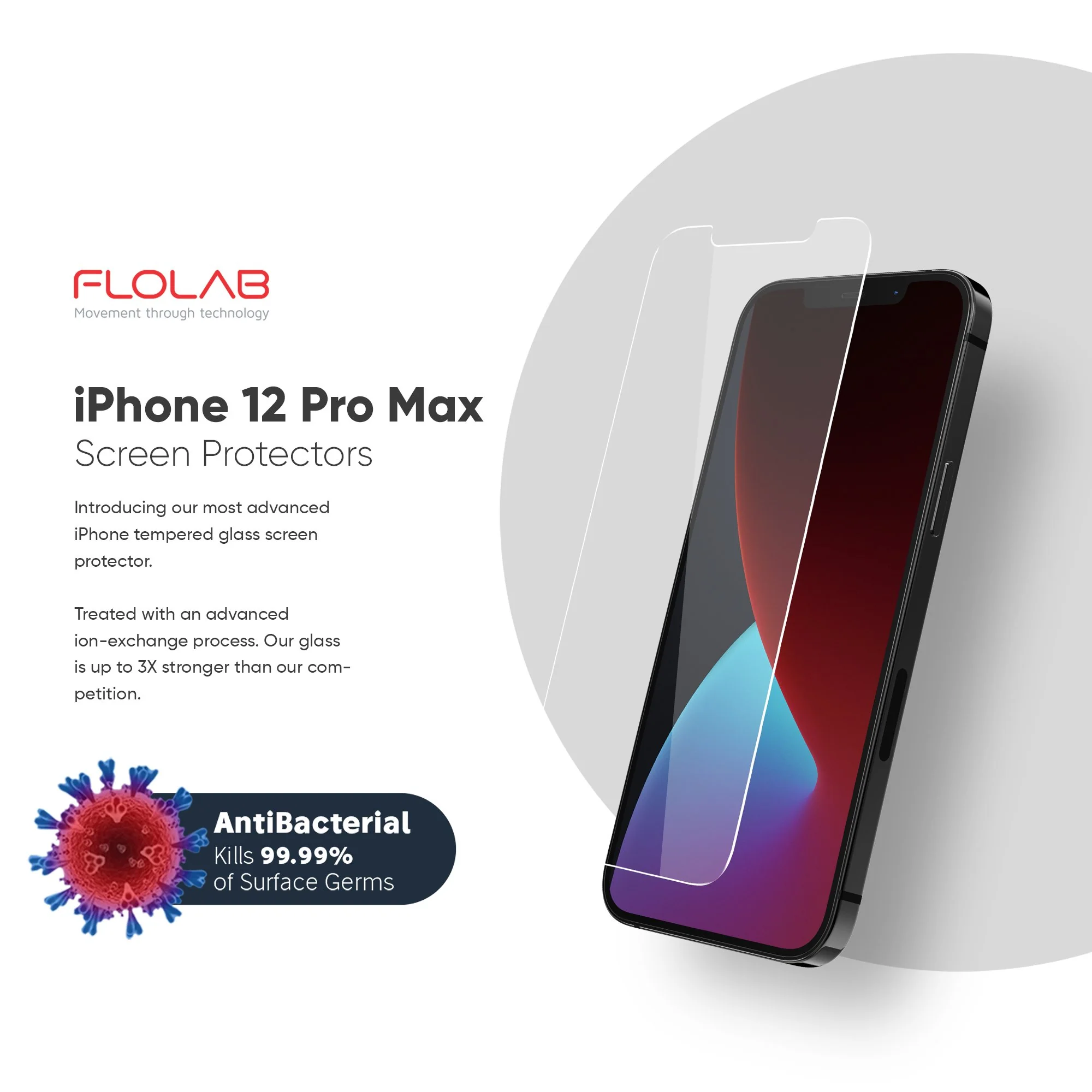 NanoArmour for iPhone 12 Pro Max Best Screen Protector Case Friendly - Image 2