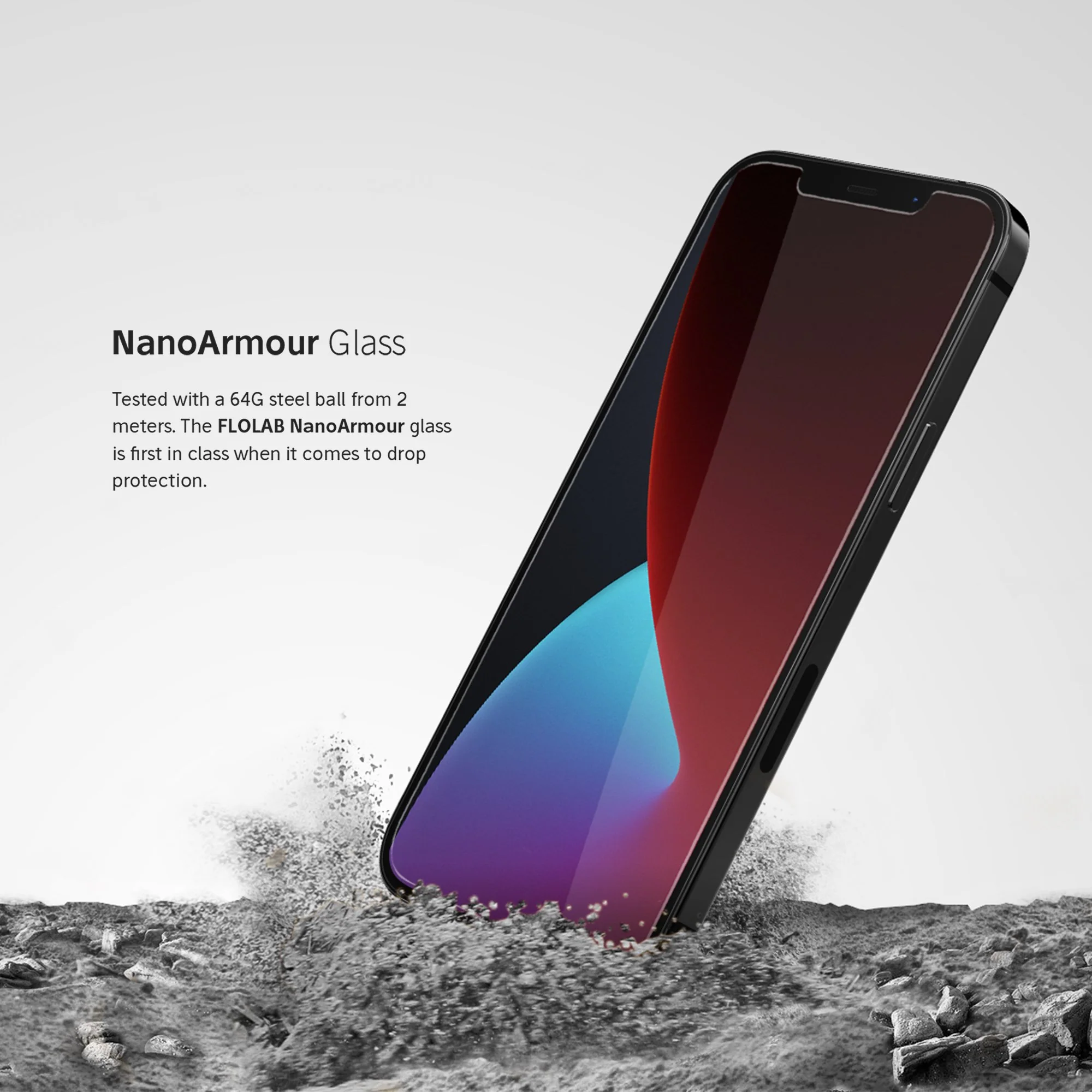 NanoArmour for iPhone 12 Best Screen Protector Case Friendly - Image 5