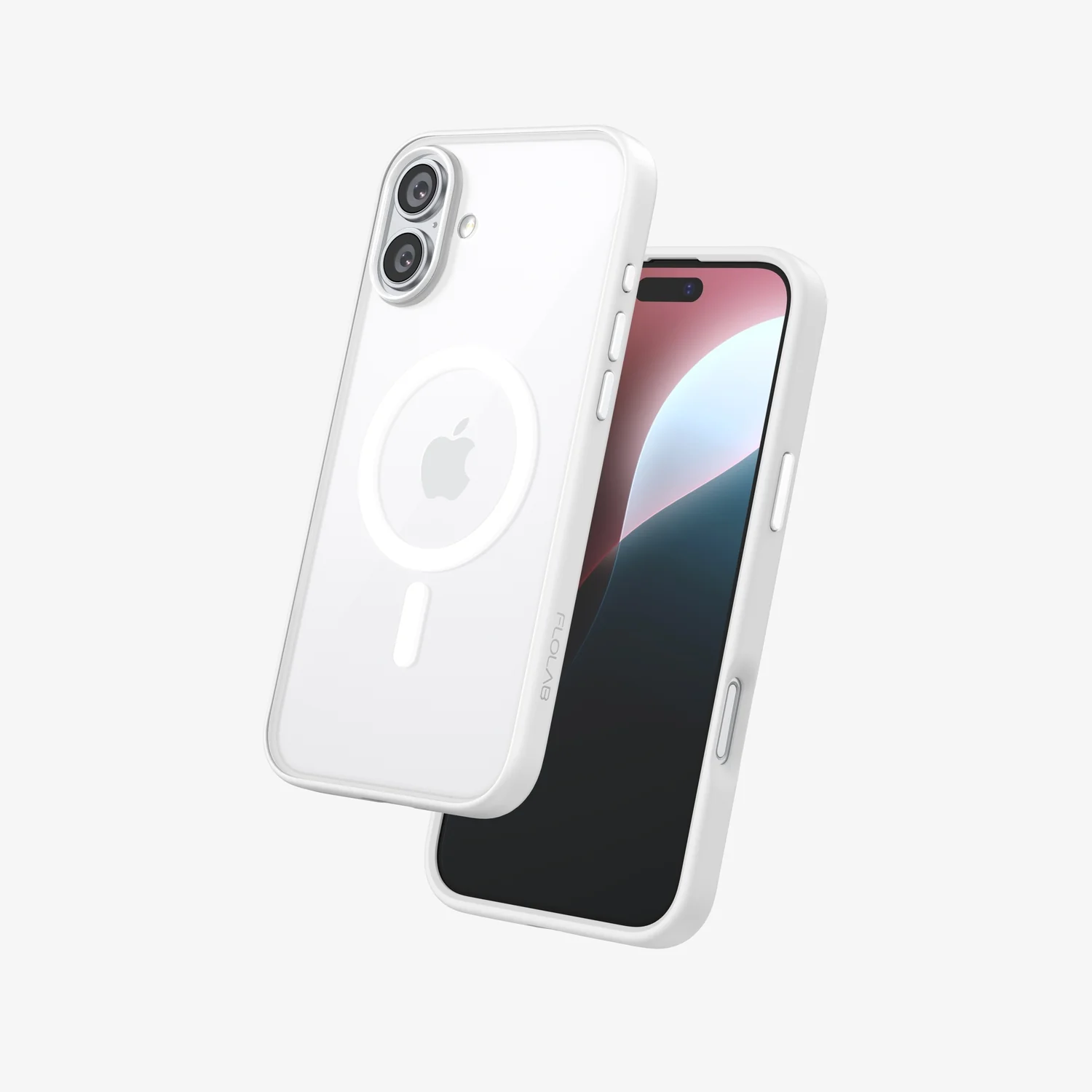 FLOLAB Surtect Tri-Fusion MagSafe Compatible Case – iPhone 16 Series (White Frost) - Image 6