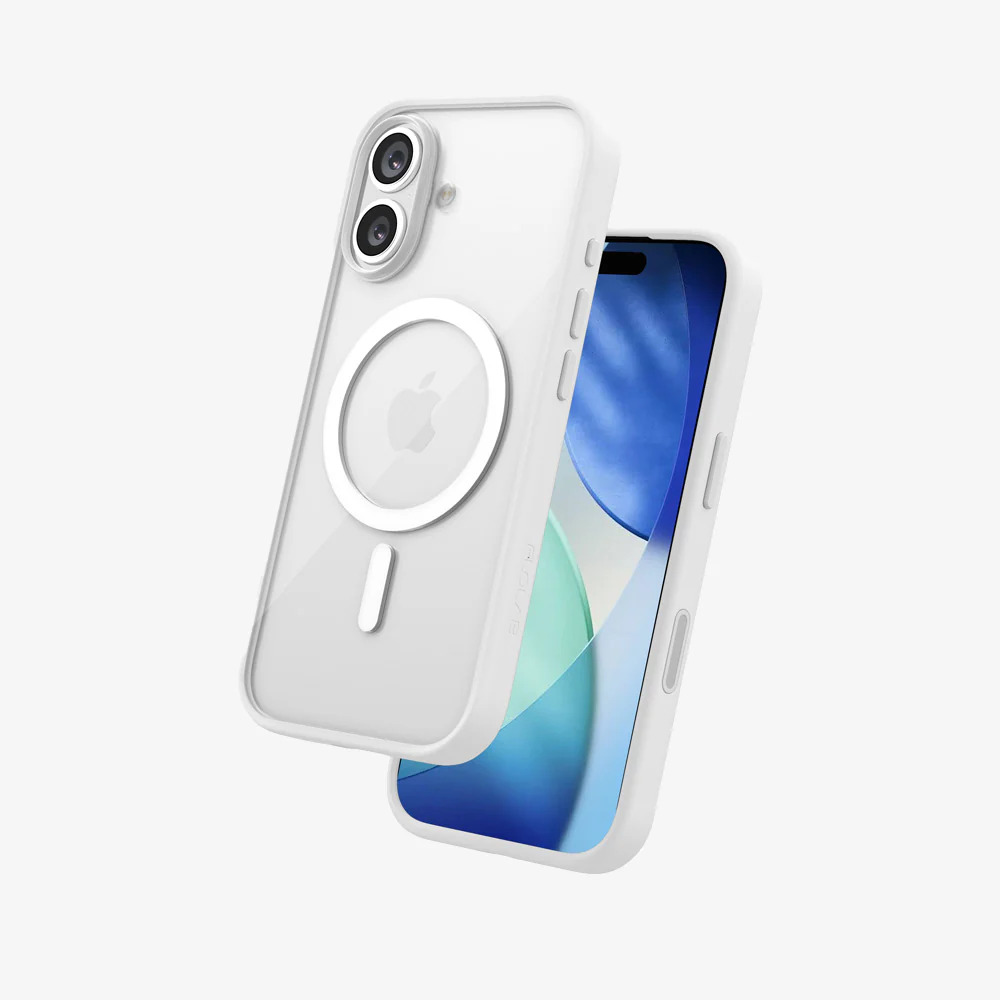 FLOLAB Surtect Tri-Fusion MagSafe Compatible Case – iPhone 17 Series (White Clear) - Image 7