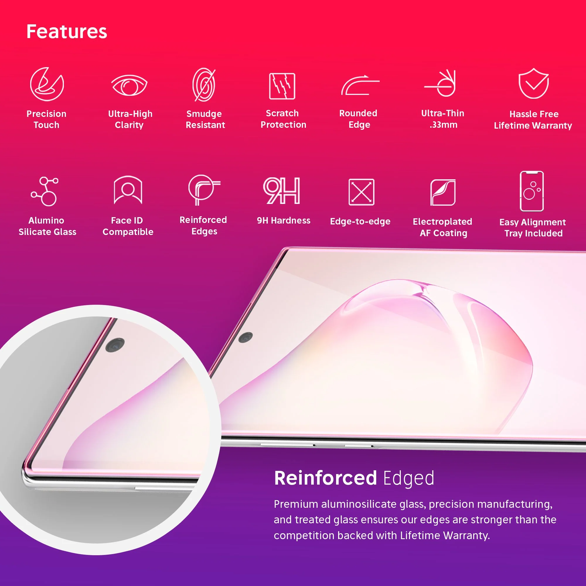 NanoArmour for Samsung Galaxy Note 10 Best Screen Protector - Image 3