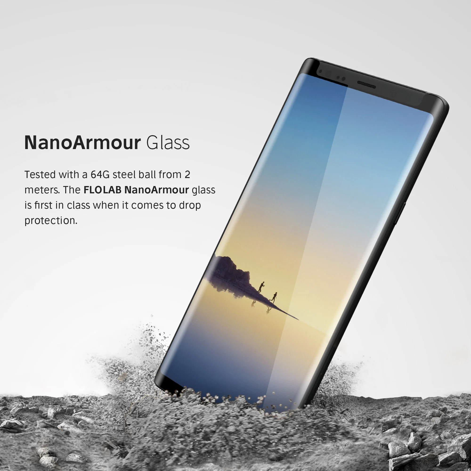 NanoArmour for Samsung Galaxy Note 8 Best Screen Protector - Image 4