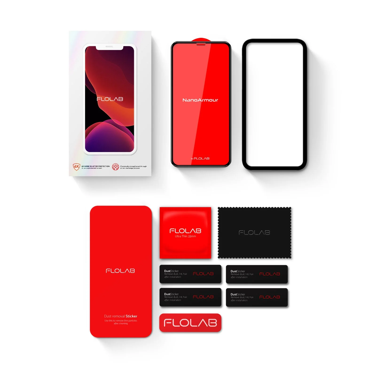 NanoArmour Best Screen Protector for iPhone XR Edge-to-Edge - Image 5