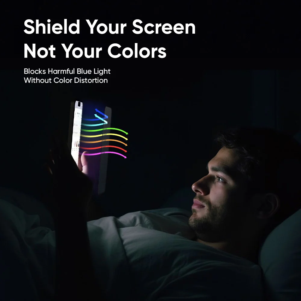 NanoArmour ONETIME MAX Blue Light ClearVue – iPhone 16 Series - Image 3