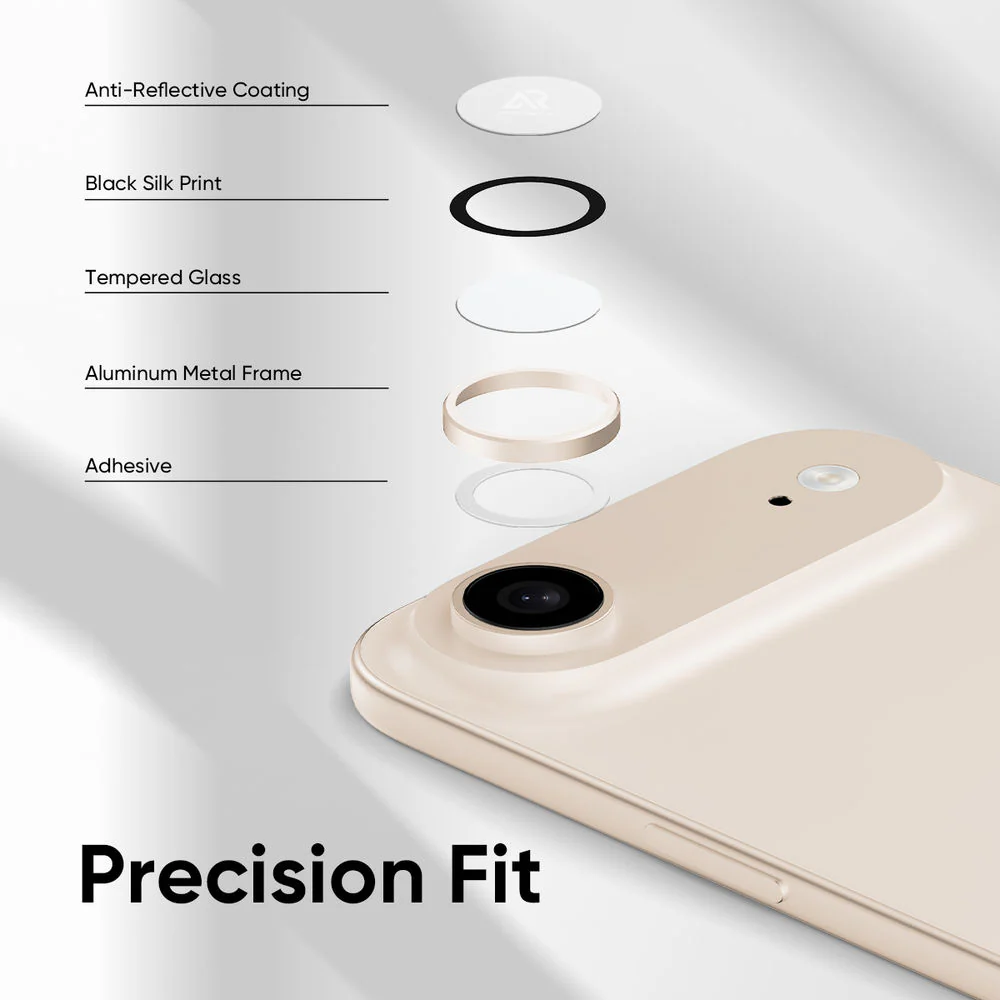 NanoArmour Camera Protector – iPhone 17 Air Anti Reflective - Image 4