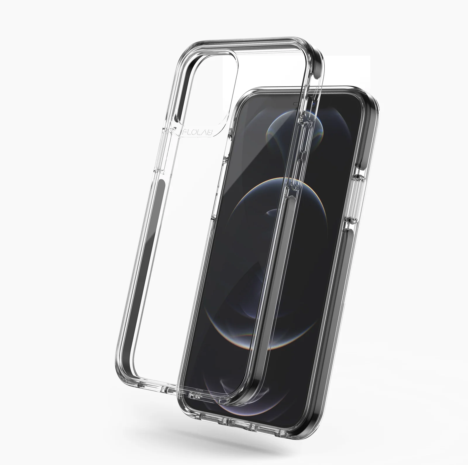 Black Case for iPhone 12 Pro Max TAFFYCA Series
