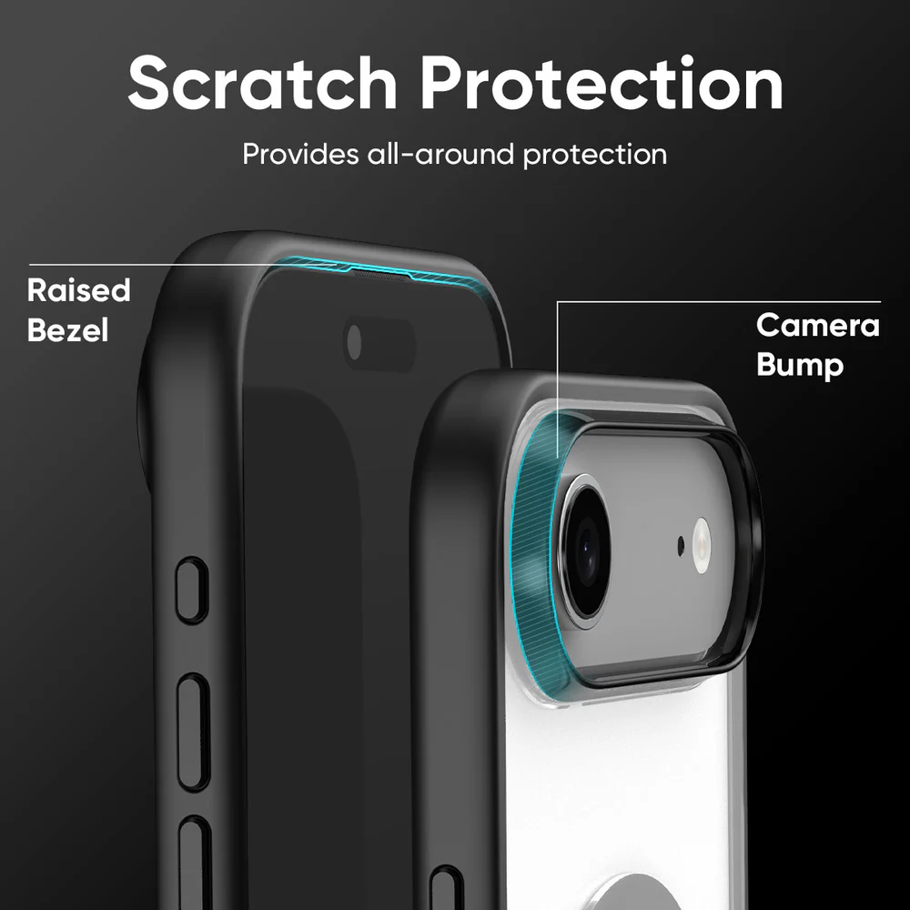 FLOLAB Surtect Tri-Fusion MagSafe Compatible Case – iPhone 17 Series (Black Frost) - Image 14