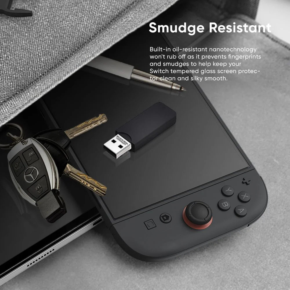 FLOLAB NanoArmour for Nintendo Switch 2 Tempered Glass Screen Protector - Image 4