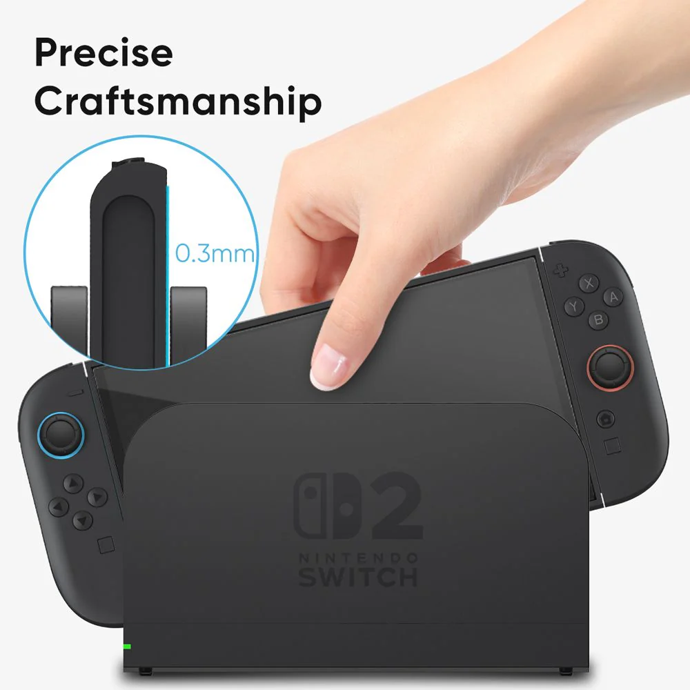 FLOLAB NanoArmour for Nintendo Switch 2 Tempered Glass Screen Protector - Image 5