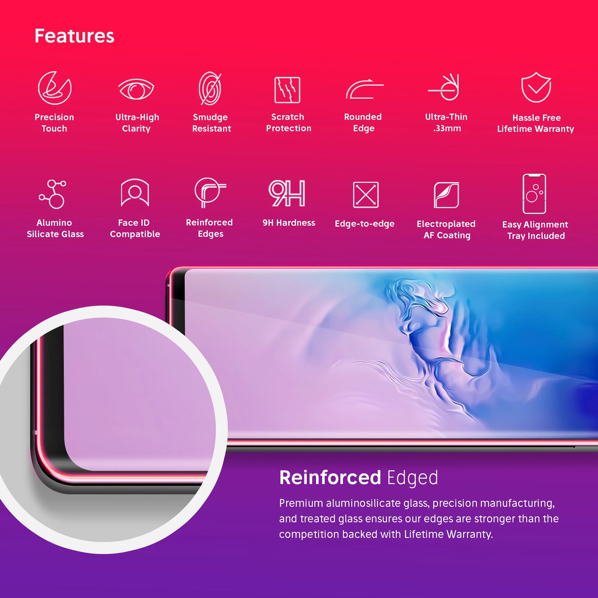 NanoArmour for Samsung Galaxy S10e Screen Protector - Image 3