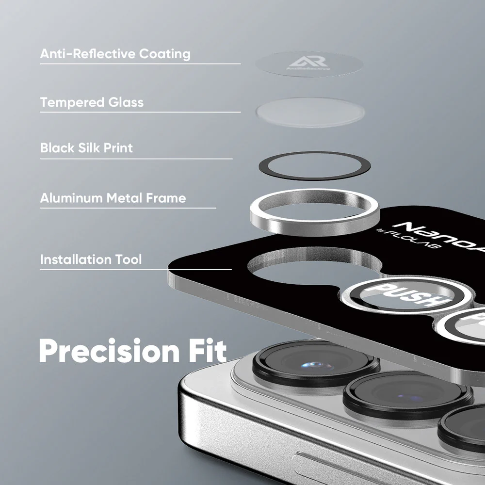 NanoArmour Camera Lens Protector – Galaxy S26 & S26 Plus (Anti-Reflective) - Image 4