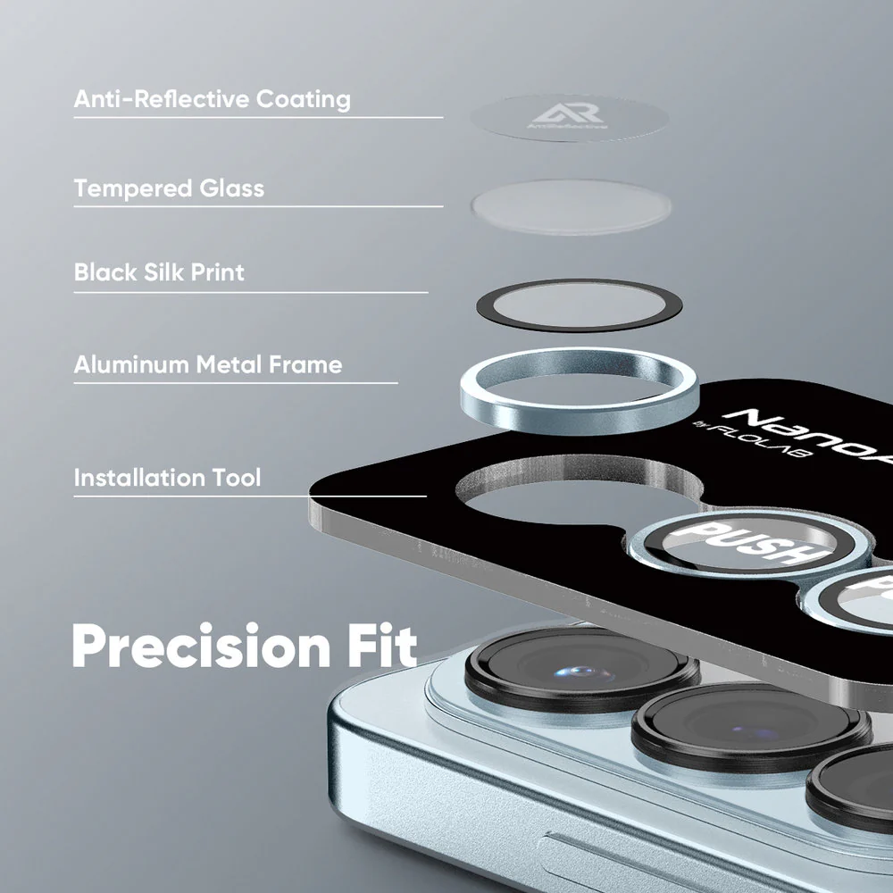 NanoArmour Camera Lens Protector – Galaxy S26 & S26 Plus (Anti-Reflective) - Image 4