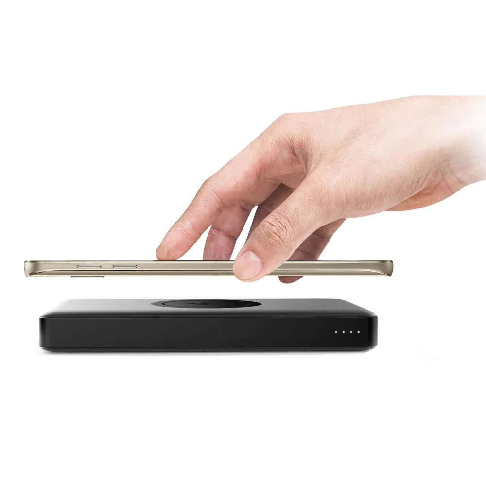 FLOLAB's Premium Aluminum Qi Wireless Power Bank - Gift - Image 5