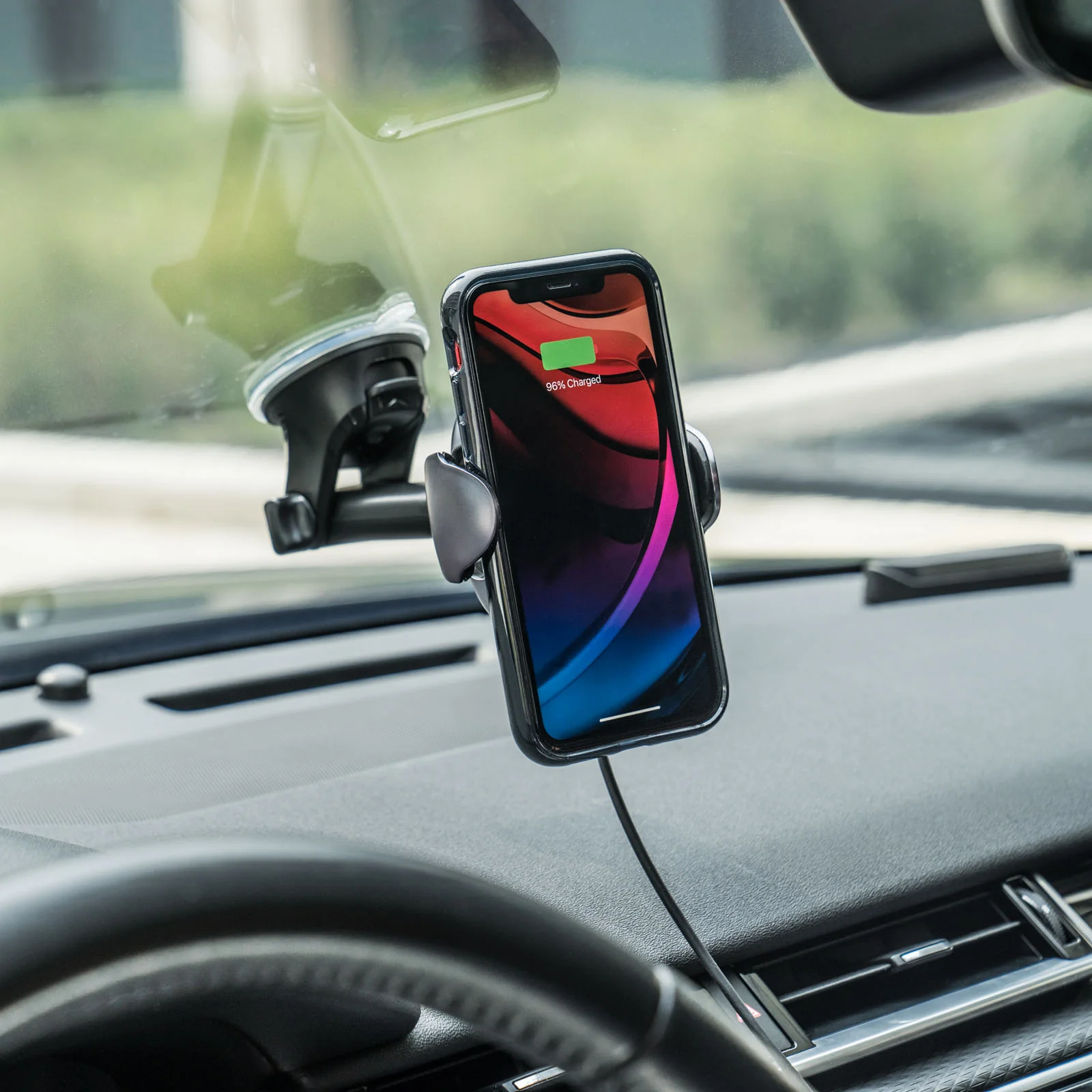 Handsfree 15W Best Wireless Car Charger Matte - Image 3
