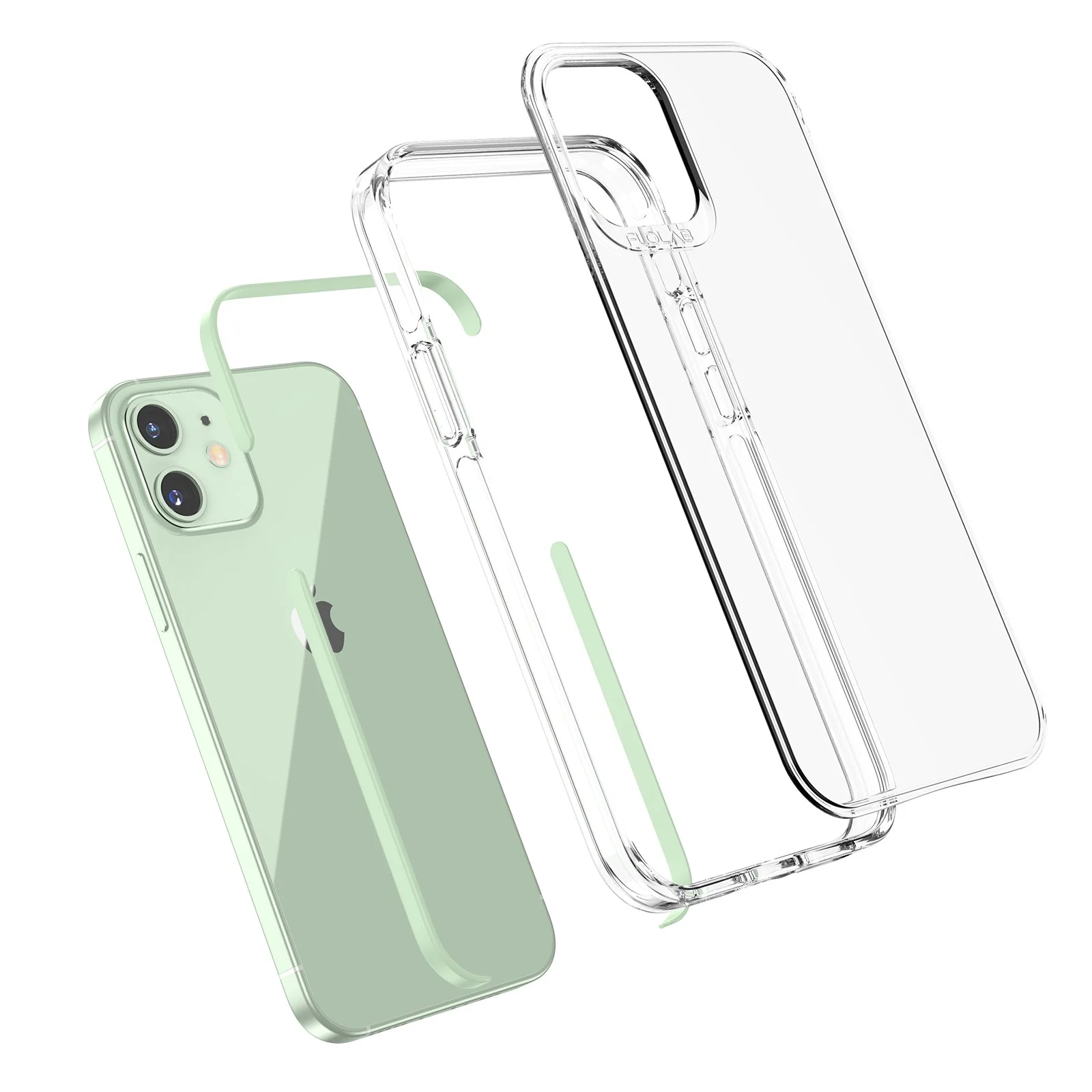 Green for iPhone 12 mini Cases TAFFYCA Series - Image 3