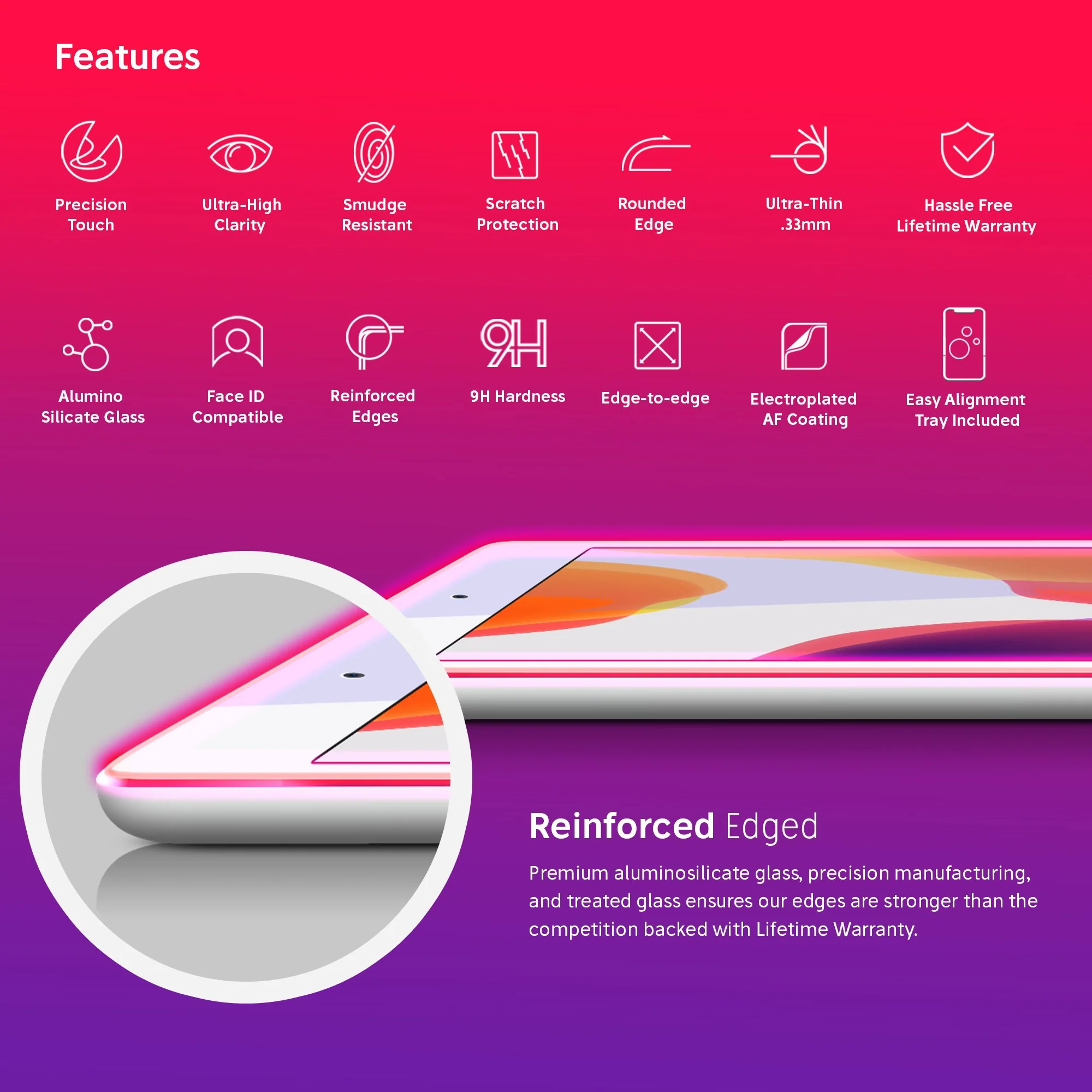 NanoArmour for iPad 7 Anti-Blue light Screen Protector (10.2-inch) - Image 3