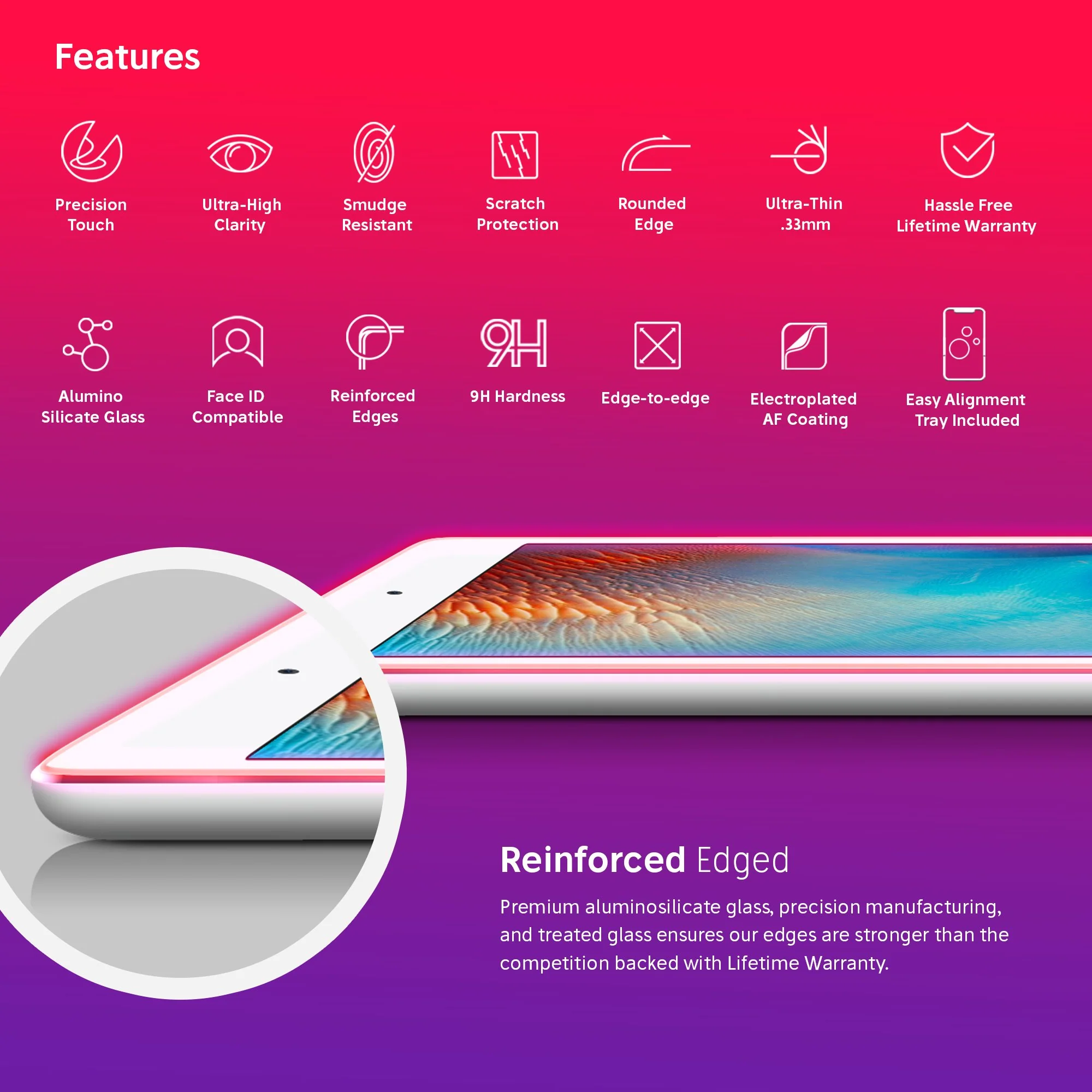NanoArmour 7.9-inch for iPad mini 4 Screen Protector - Image 3