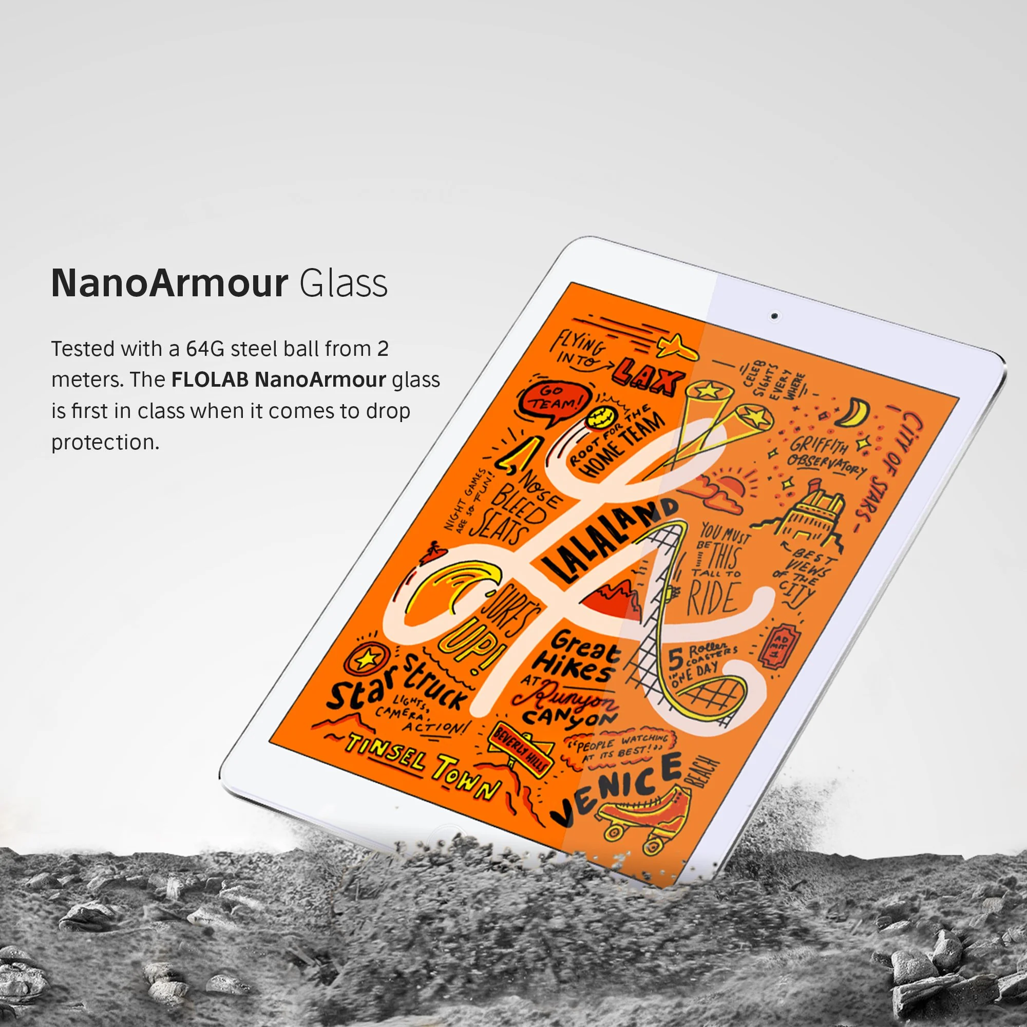 NanoArmour for iPad mini 5 Anti-Blue light Screen Protector (7.9-inch) - Image 5