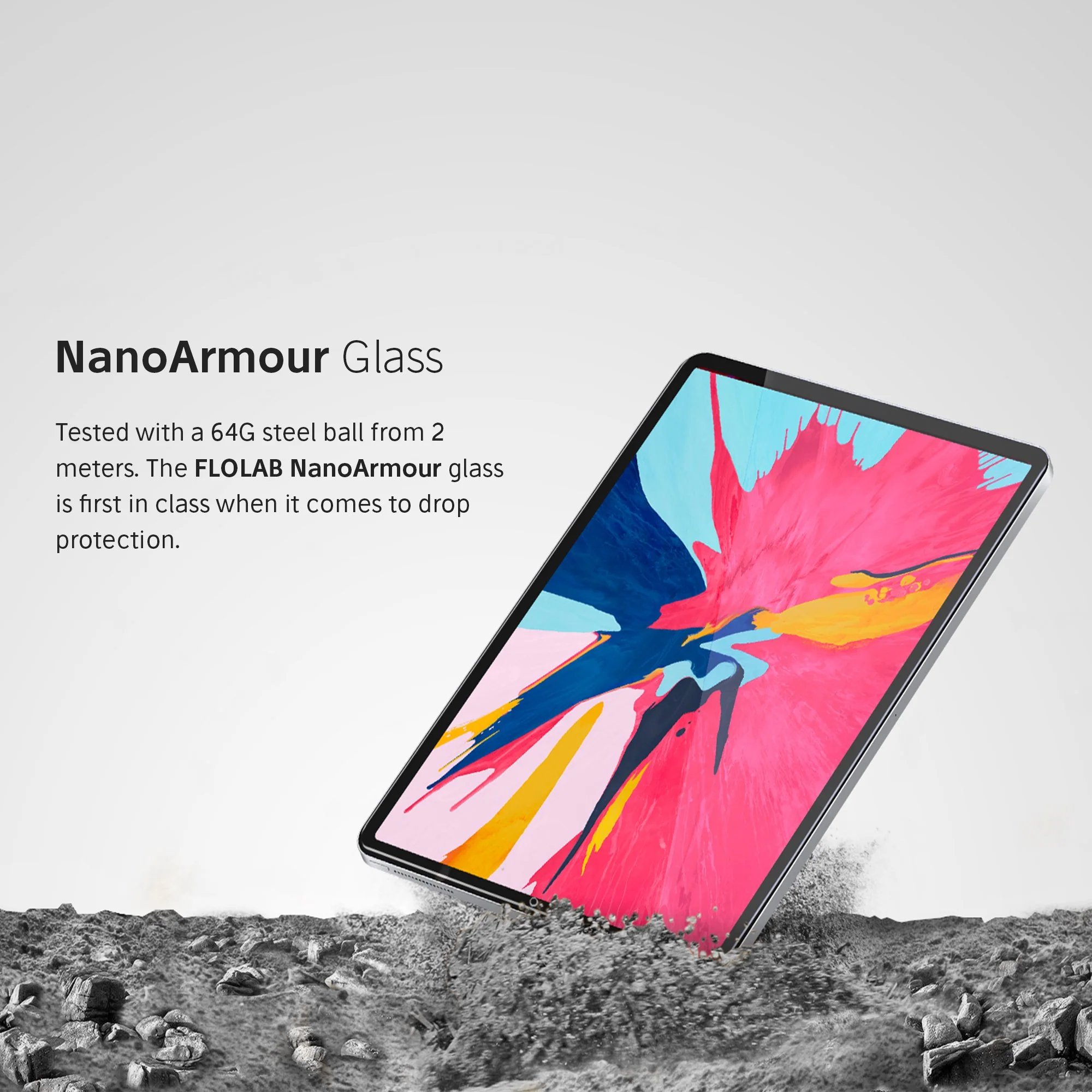 NanoArmour for iPad Pro Anti-Blue light Screen Protector (2018-2021)12.9-inch - Image 5