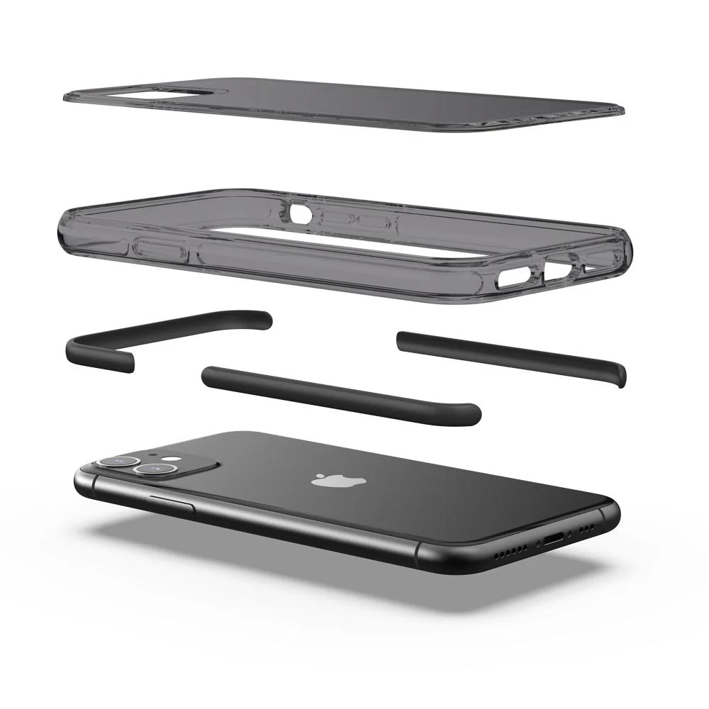All Black for iPhone 11 Pro Max Case TAFFYCA Series - Image 3