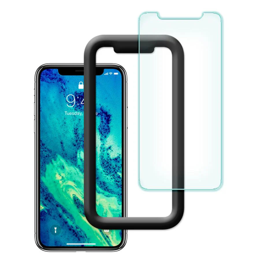 NanoArmour for iPhone 11 Tempered Glass Screen Protector Case Friendly - Image 6