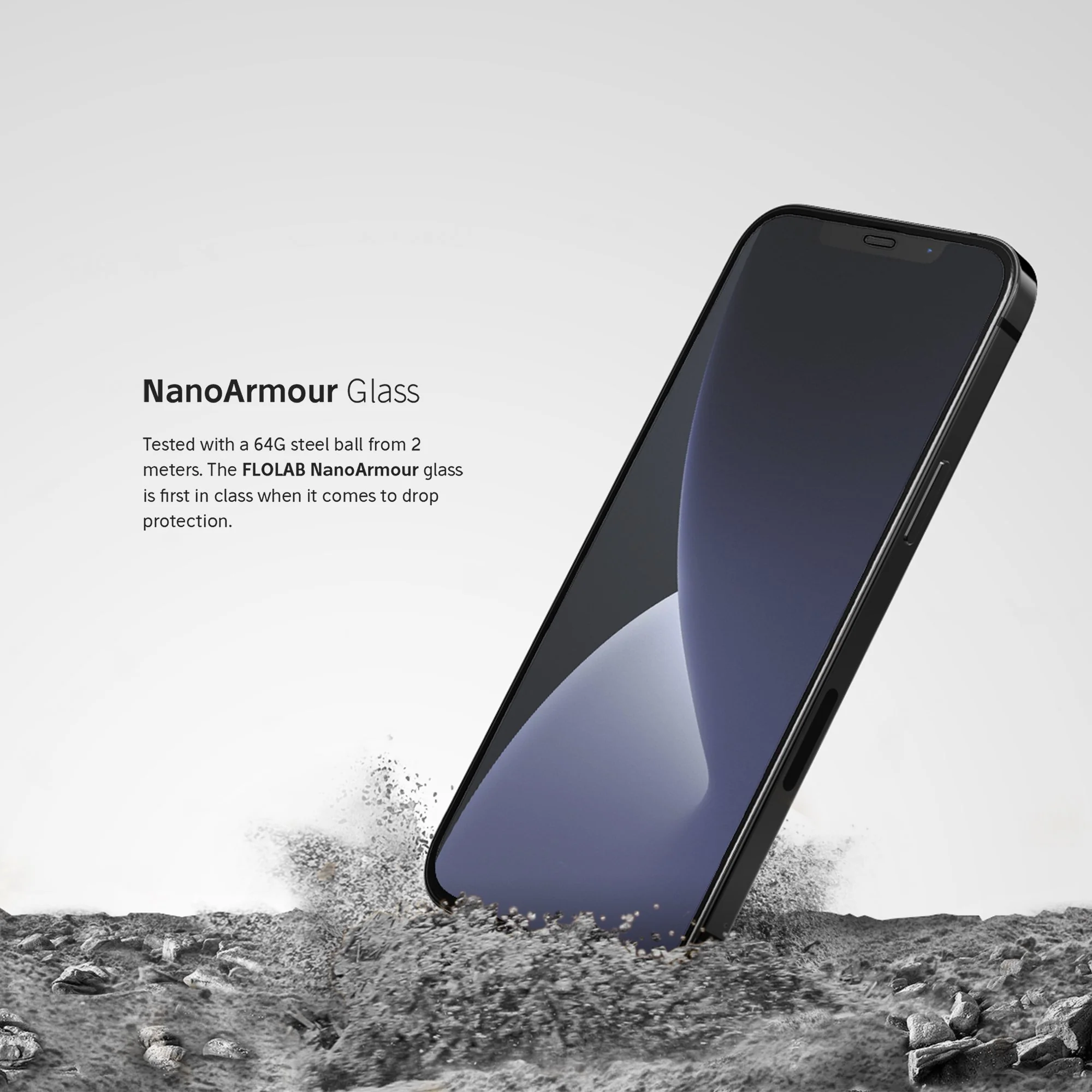 NanoArmour Matte for Anti-Glare Screen Protector iPhone 12 mini - Image 5