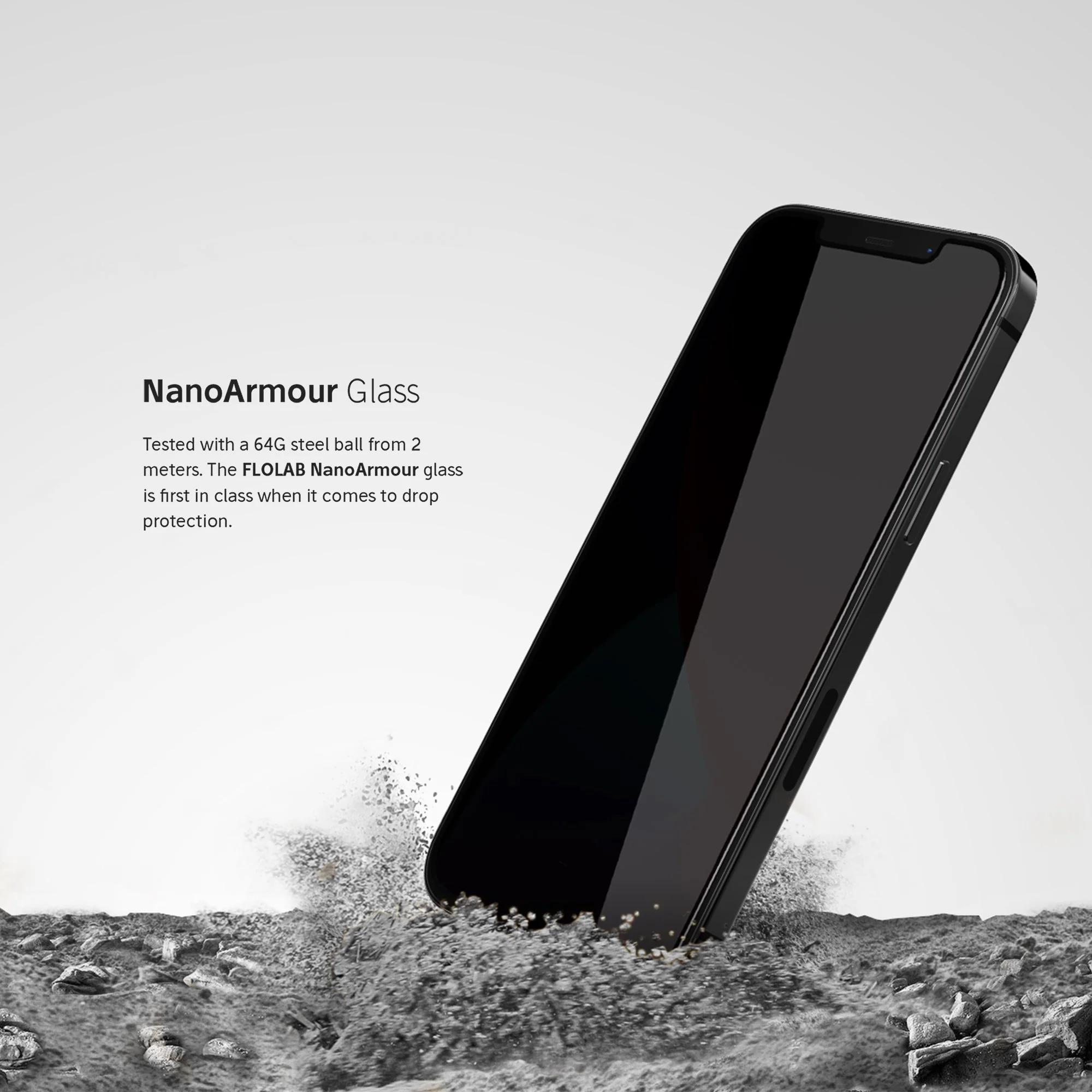 NanoArmour for iPhone 12 Privacy Screen Protector - Image 4