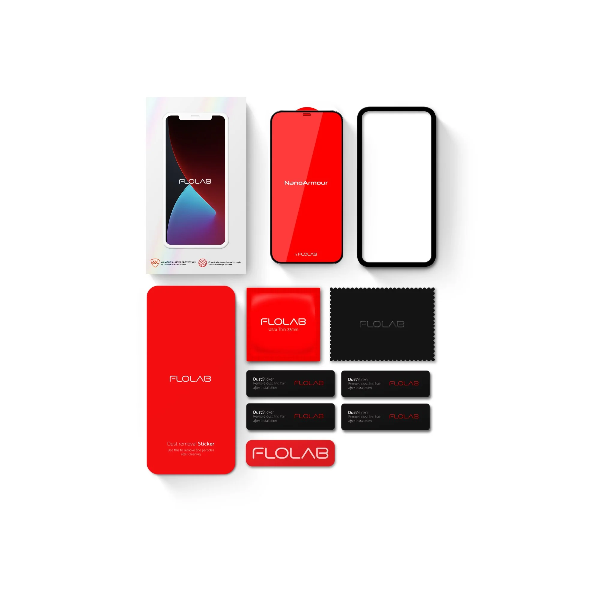 NanoArmour Best iPhone 12 Pro Screen Protector Edge-to-Edge - Image 5