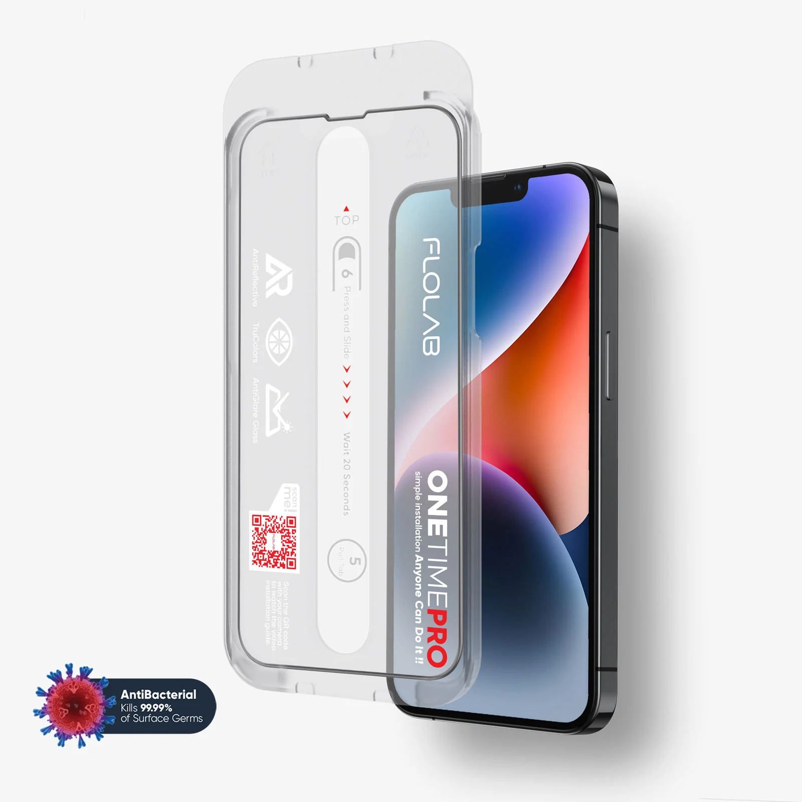 FLOLAB ONETIME PRO Matte Anti-Glare Infinity Edge Screen Protector – iPhone 15 Series - Image 10