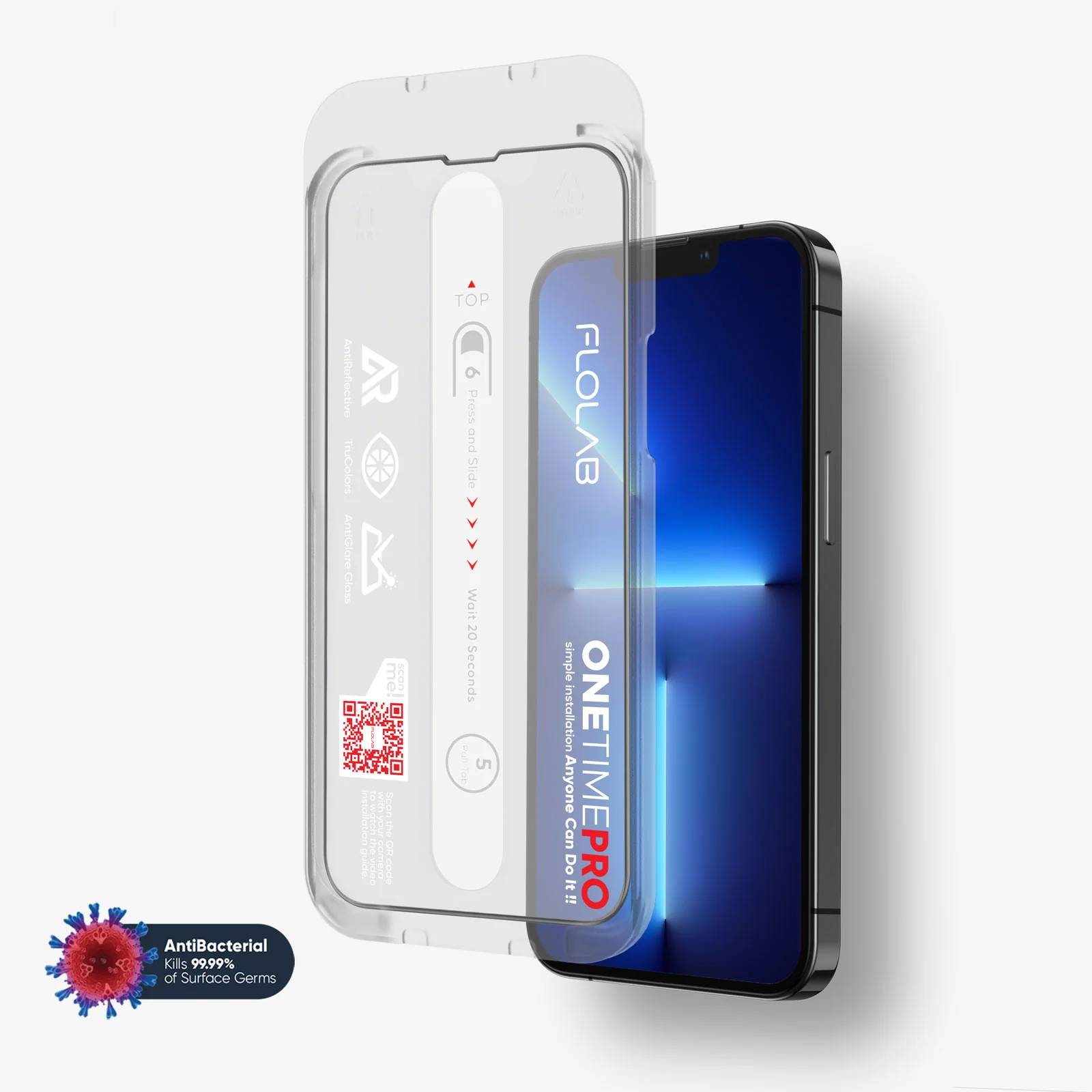 FLOLAB ONETIME PRO Matte Anti-Glare Infinity Edge Screen Protector – iPhone 15 Series - Image 13