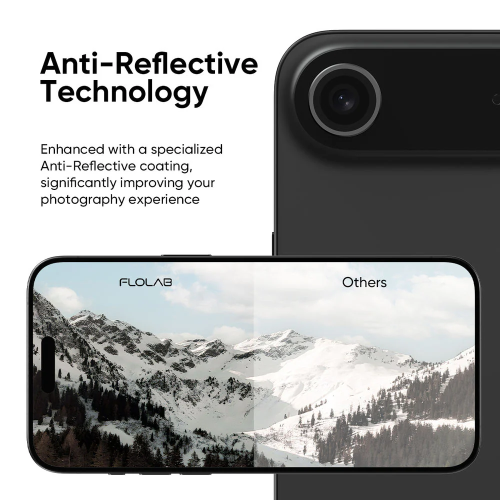 NanoArmour Camera Protector – iPhone 17 Air Anti Reflective - Image 3