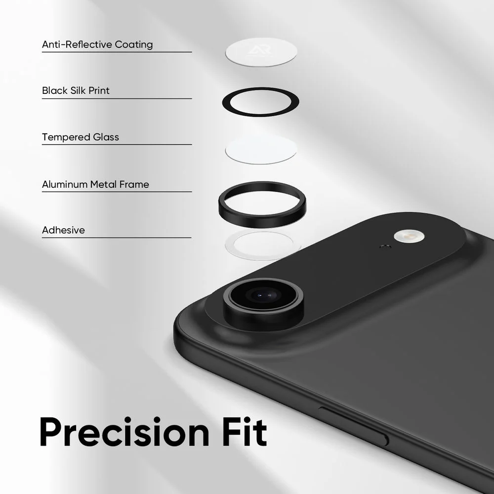 NanoArmour Camera Protector – iPhone 17 Air Anti Reflective - Image 4
