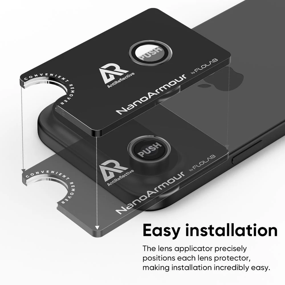 NanoArmour Camera Protector – iPhone 17 Air Anti Reflective - Image 6