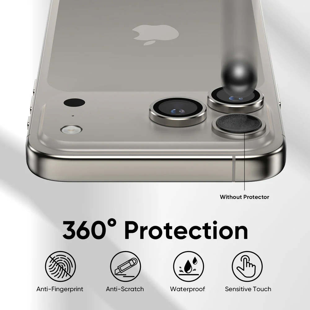 NanoArmour Camera Protector – iPhone 17 Pro / Pro Max Anti Reflective - Image 5