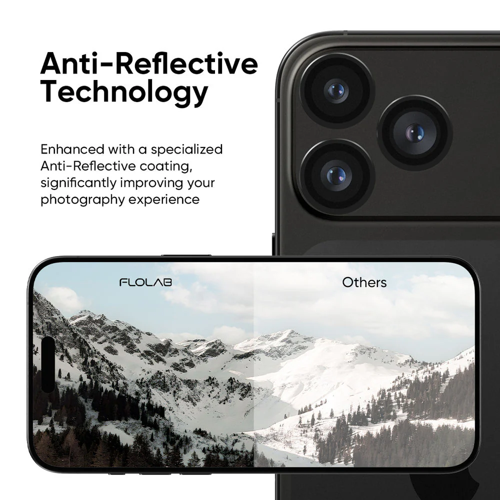 NanoArmour Camera Protector – iPhone 17 Pro / Pro Max Anti Reflective - Image 3