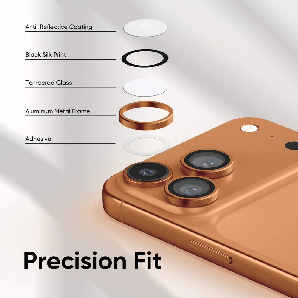 NanoArmour Camera Protector – iPhone 17 Pro / Pro Max Anti Reflective - Image 4