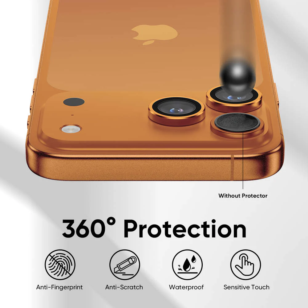 NanoArmour Camera Protector – iPhone 17 Pro / Pro Max Anti Reflective - Image 5