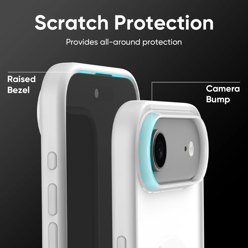 FLOLAB Surtect Tri-Fusion MagSafe Compatible Case – iPhone 17 Series (White Frost) - Image 13