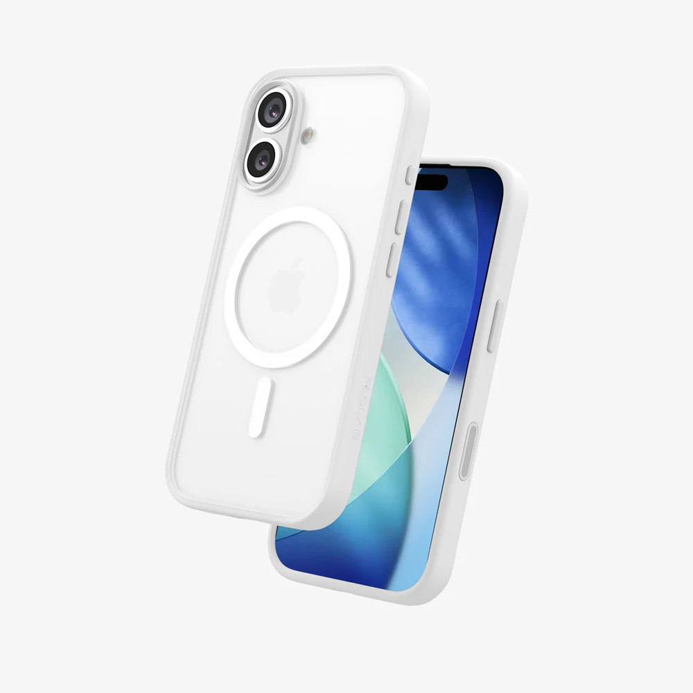 FLOLAB Surtect Tri-Fusion MagSafe Compatible Case – iPhone 17 Series (White Frost) - Image 7