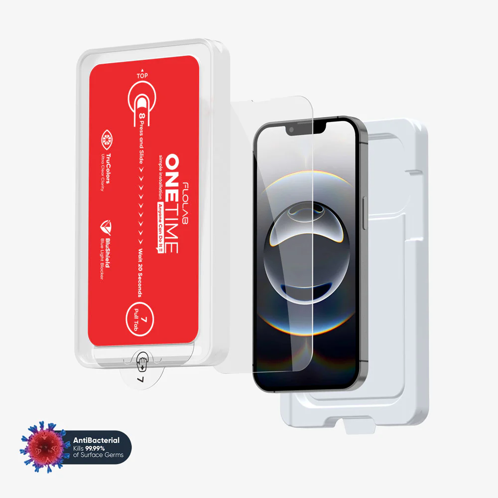 ONETIME NanoArmour for iPhone Anti-Blue Light Screen Protector: Dust-Free Installation, Case Friendly, Crystal Clear, No Blue or Yellow Tint - Image 14