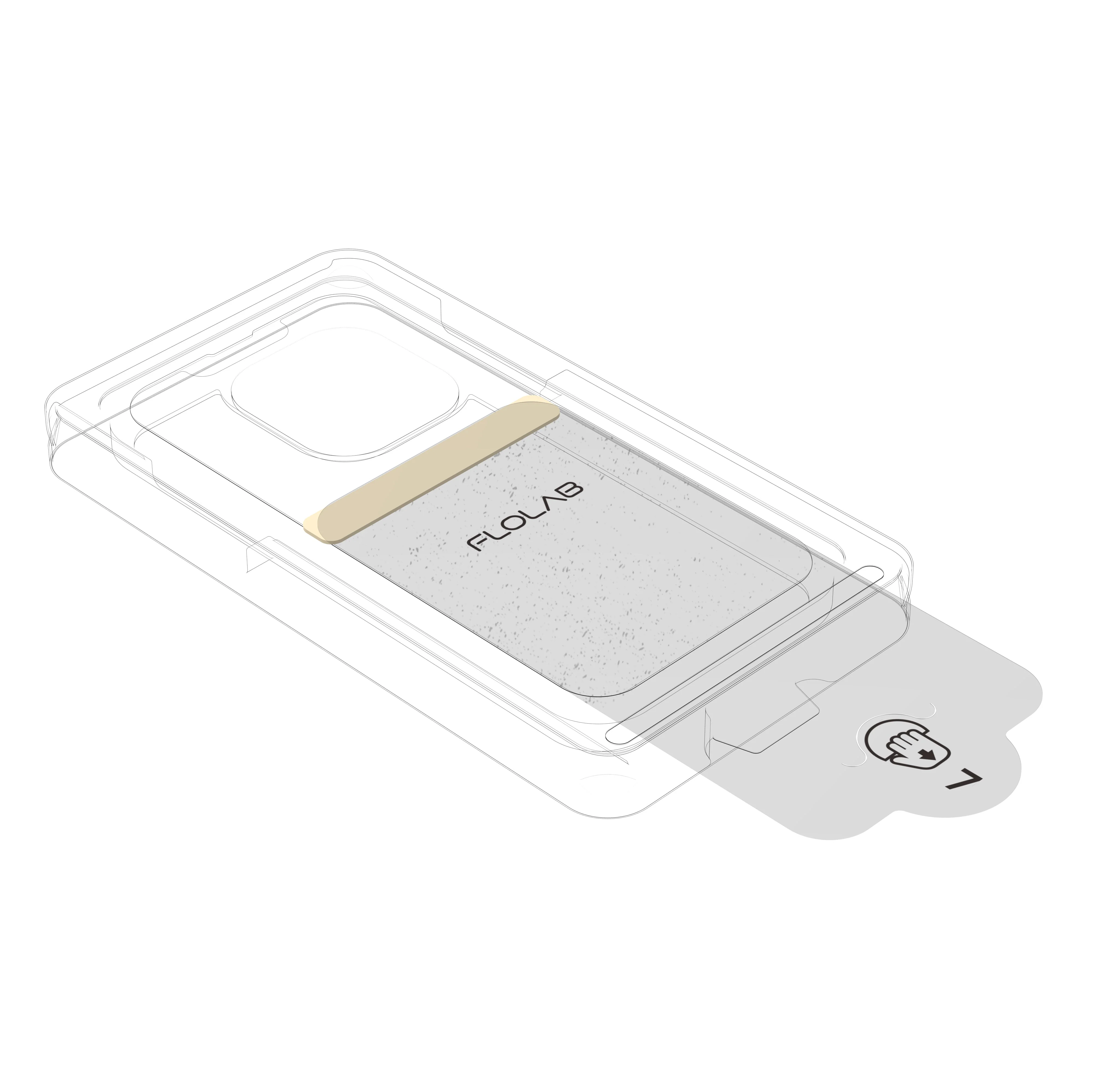 ONETIME NanoArmour for iPhone Anti-Blue Light Screen Protector: Dust-Free Installation, Case Friendly, Crystal Clear, No Blue or Yellow Tint - Image 4