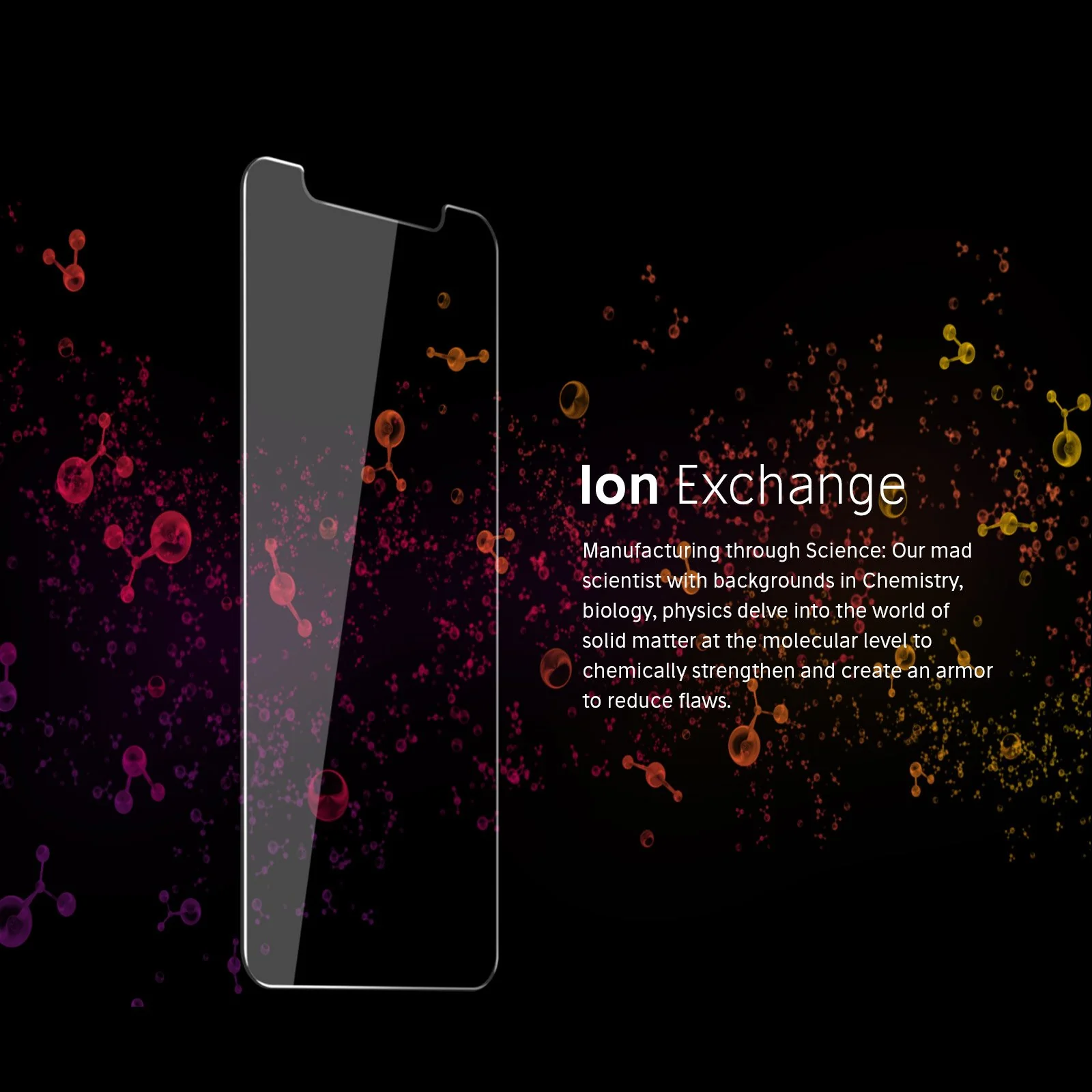 NanoArmour for iPhone X Screen Protector XS Case Friendly - Image 3