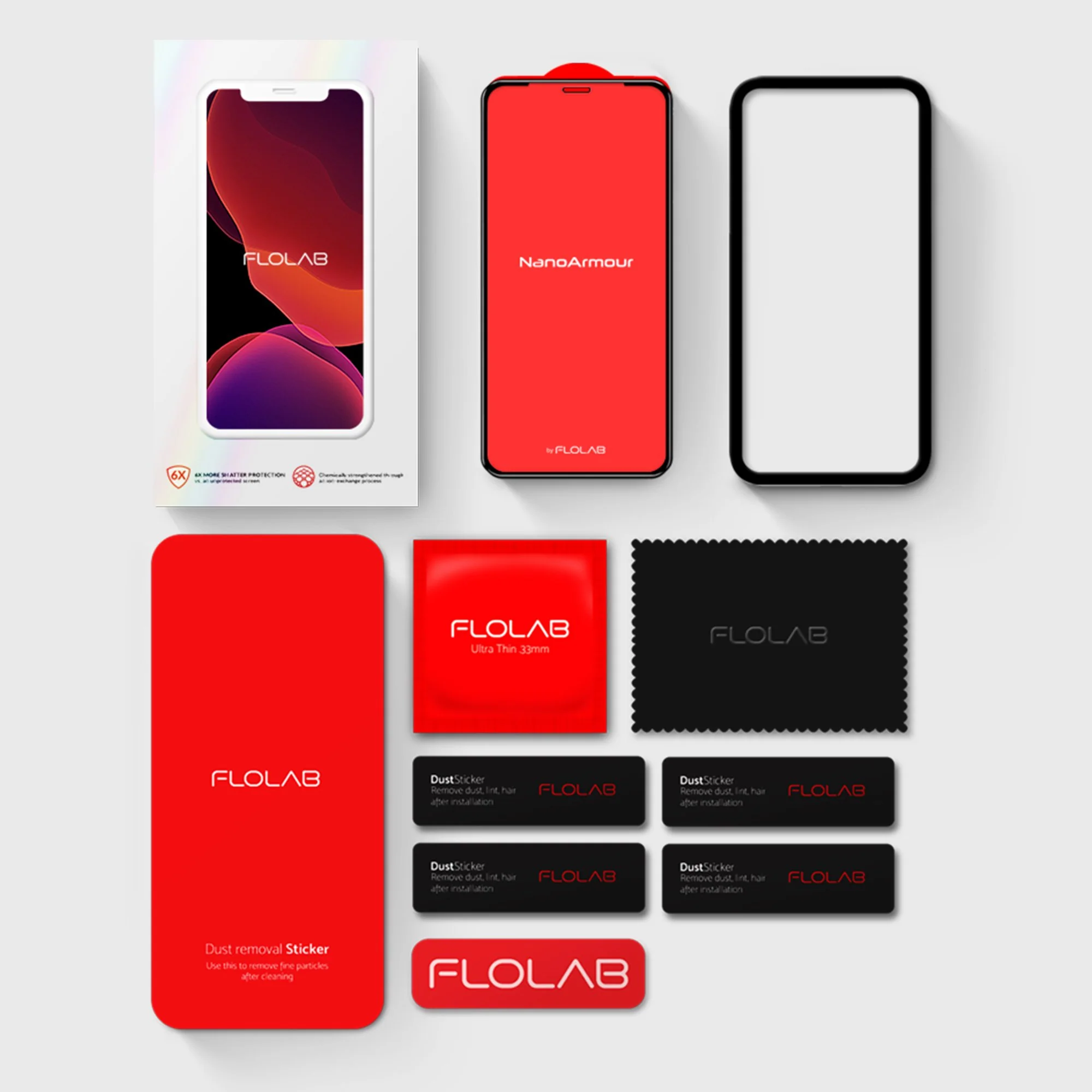 NanoArmour for iPhone XR Anti-Glare Screen Protector - Image 5