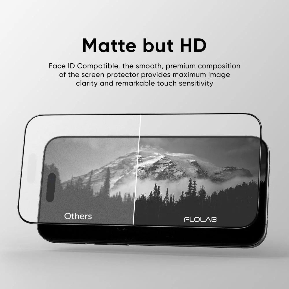 NanoArmour ONETIME MAX Matte Anti Glare PolarSpectra Case-Friendly – iPhone 17 Series - Image 2